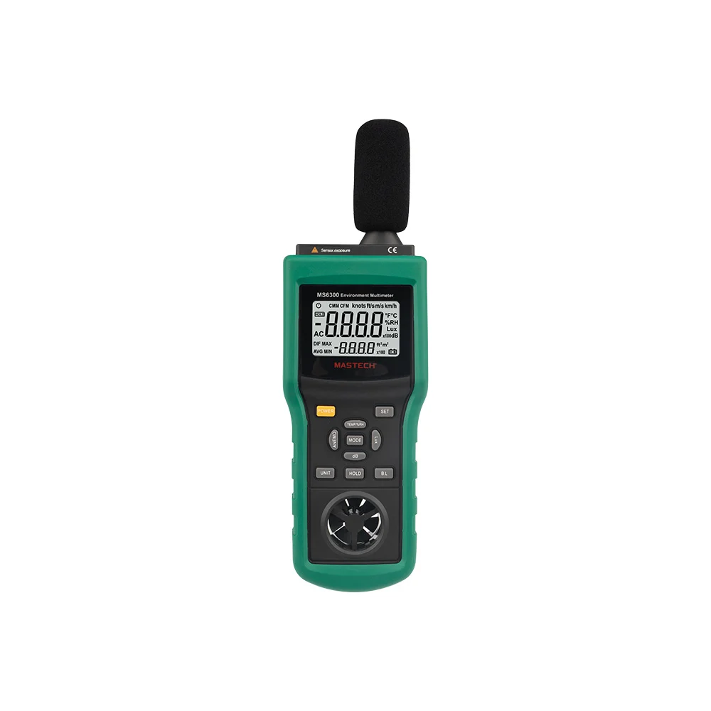 Многофункциональный тестер окружающей среды Mastech MS6300 00-00001302