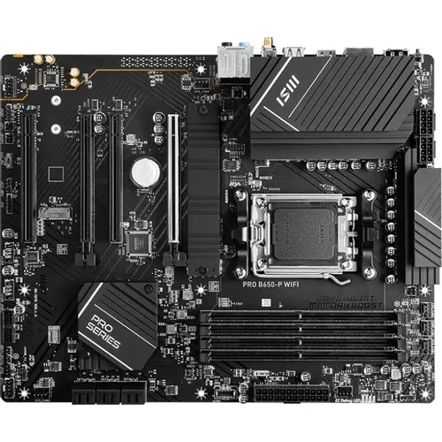 Материнская плата MSI PRO B650-P WIFI, Socket AM5, AMD B650, ATX, Ret