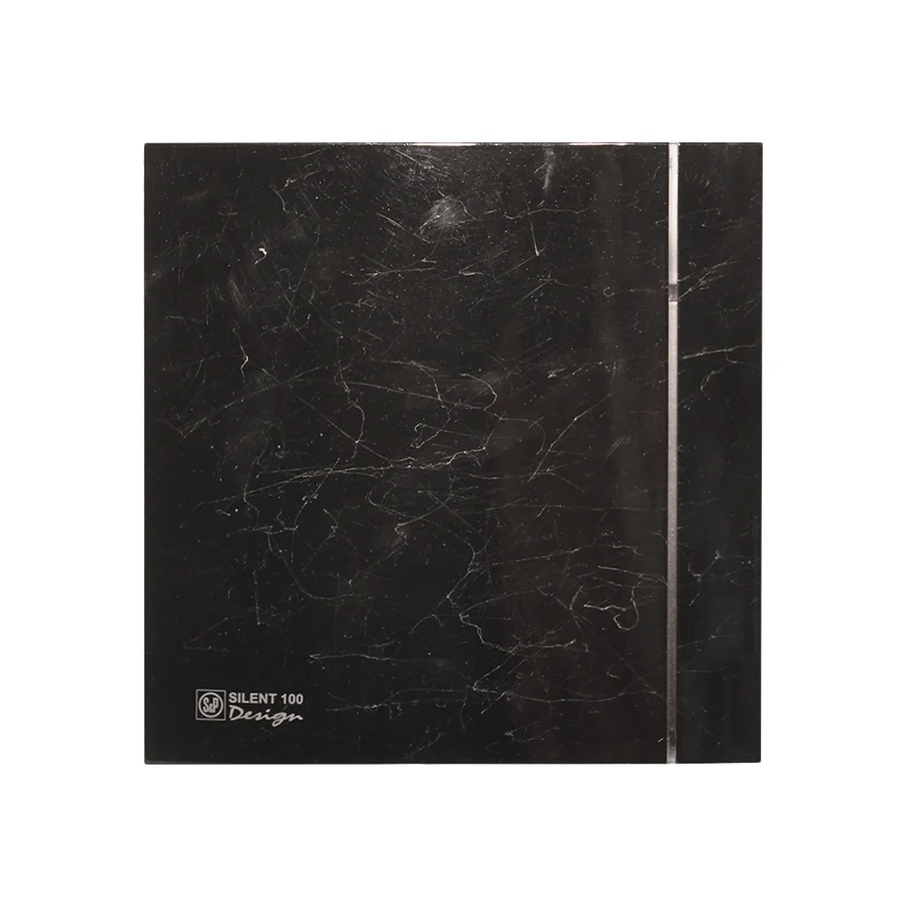 Вытяжной вентилятор Soler&Palau Silent-100 CRZ Marble Black Design-4C 03-0103-189