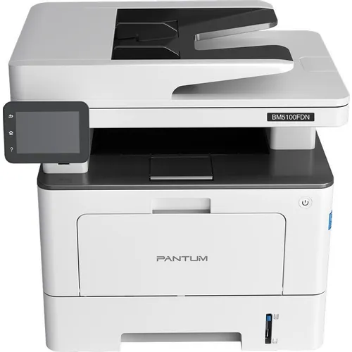 МФУ лазерное Pantum BM5100FDN черно-белая печать, A4, белый