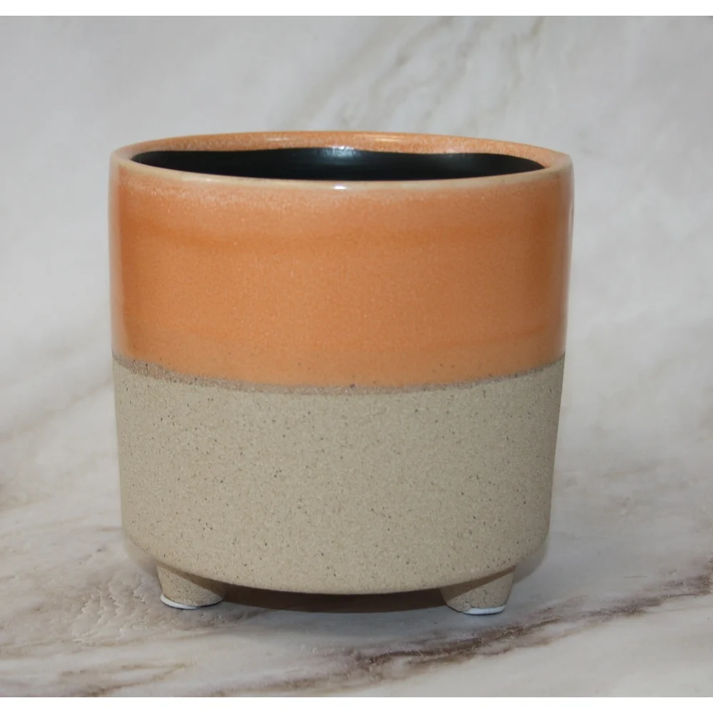 Кашпо SCHEURICH Kübel Piaff sandy apricot 63321