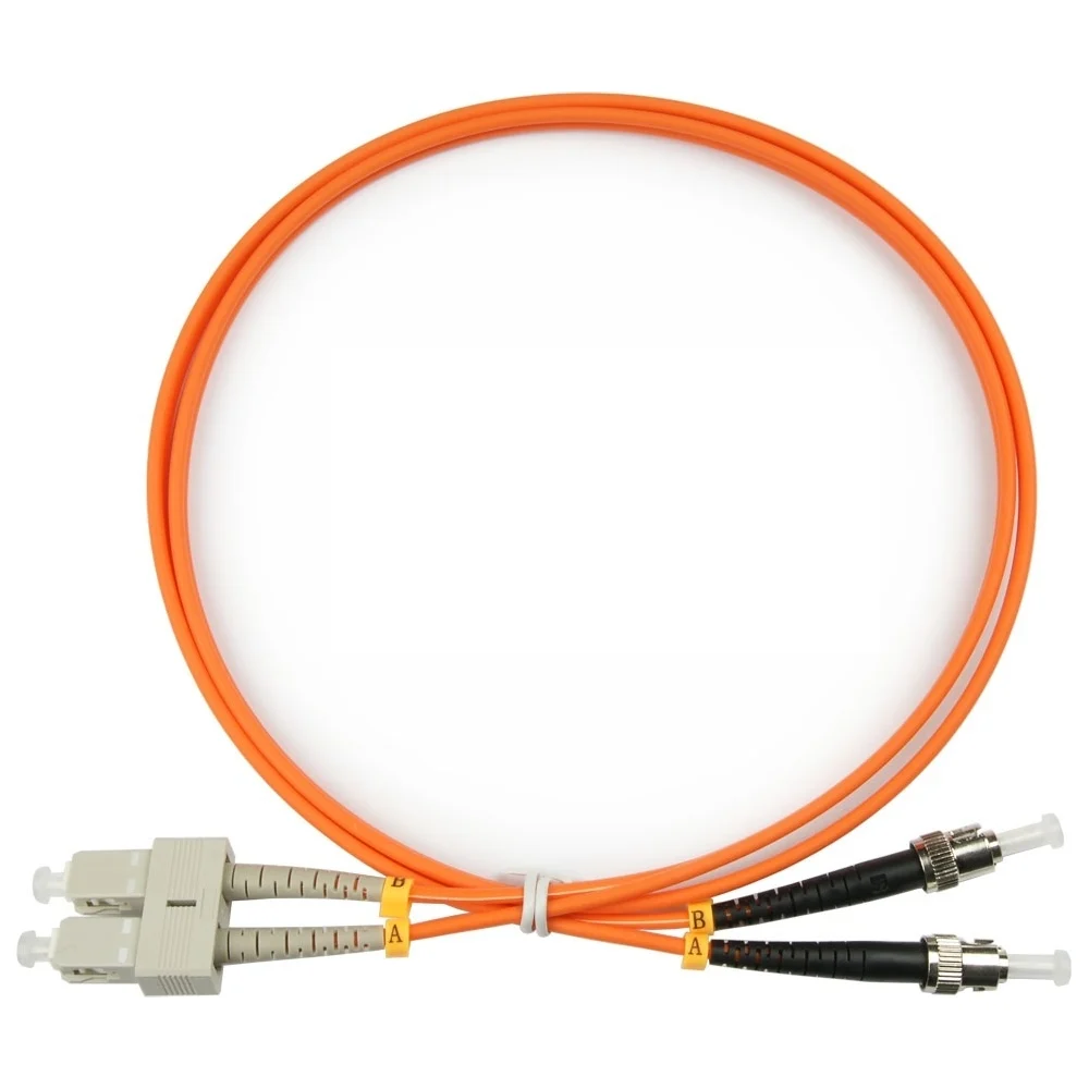 Дуплексный оптический патч-корд TopLan DPC-TOP-OM2-SC/P-ST/P-1.0