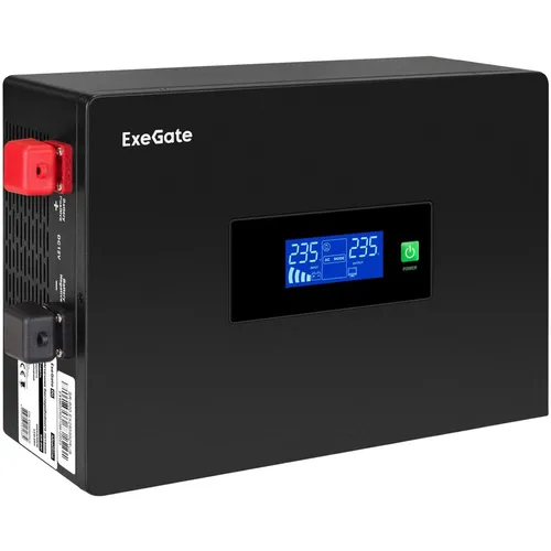 ИБП EXEGATE IdealSine SR-600.LCD.2SH, 600ВA [ex295992rus]