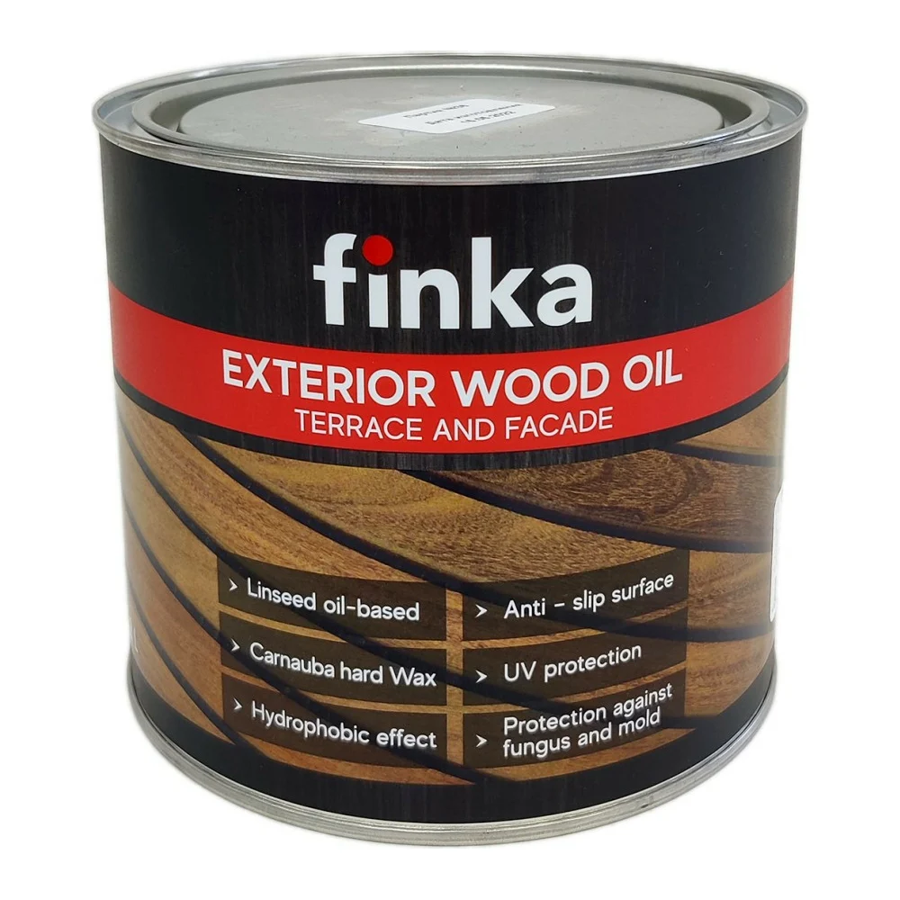 Масло для террас и фасадов Finka Exterior Wood Oil Reddish brown FO-22RB