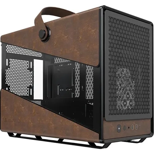 Корпус mATX MONTECH Heritage (B), Mini-Tower, без БП, черный