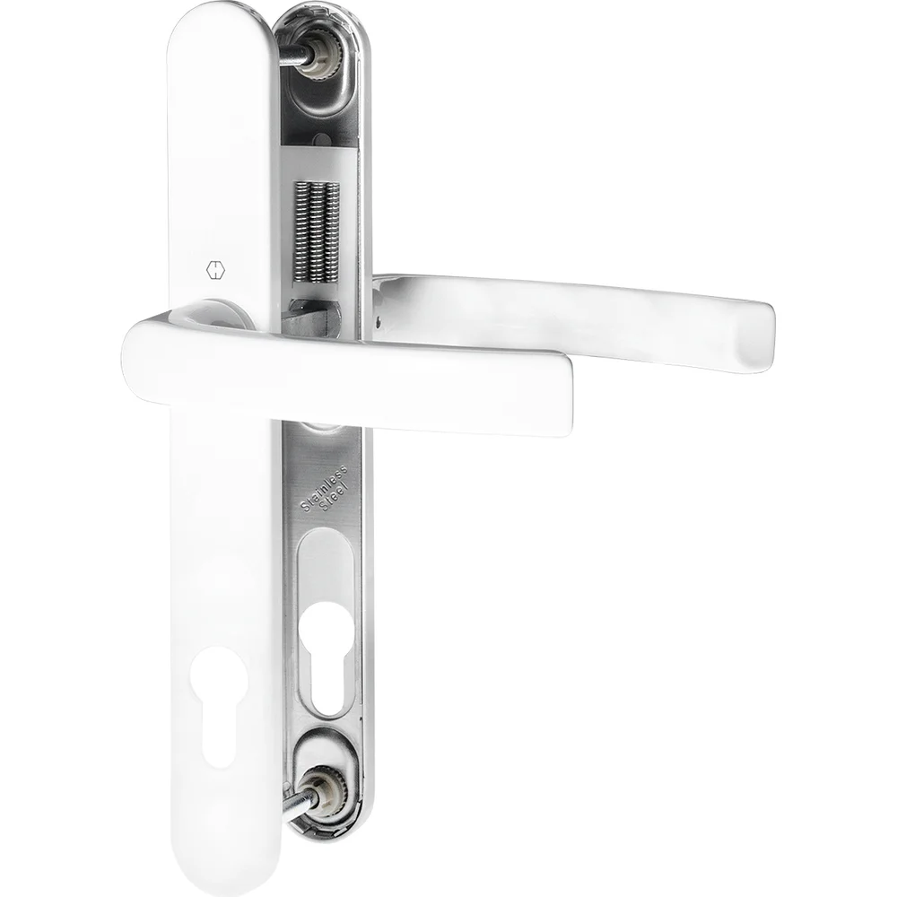 Профильный гарнитур Hoppe 1540/2246 Liege PZ92 RAL9016 Schnellstift 65592