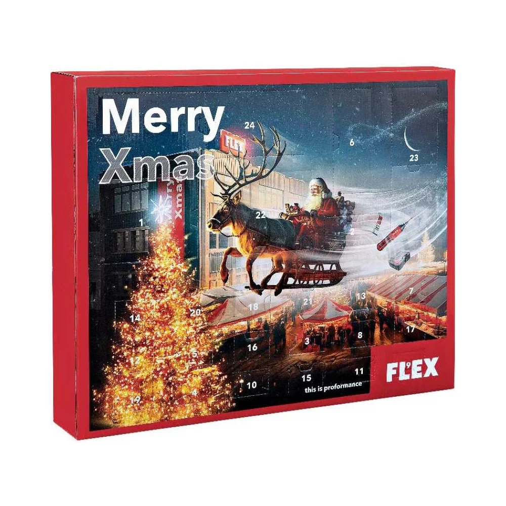 Аккумуляторная отвертка FLEX Xmas 533102