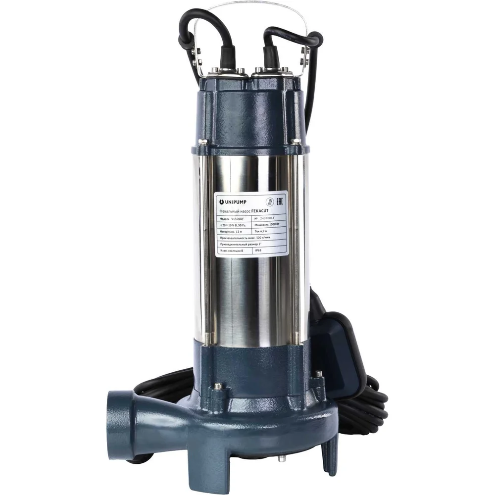 Фекальный насос UNIPUMP FEKACUT V1800DF 78115