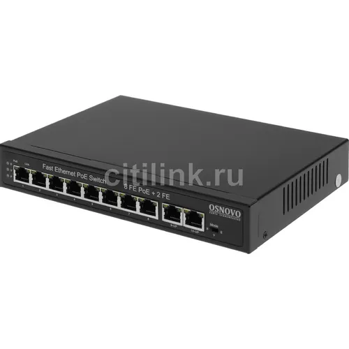 Коммутатор OSNOVO SW-21000(120W), неуправляемый