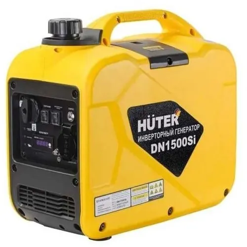 Бензиновый генератор Huter DN1500Si, 220 В, 1.4кВт [64/10/26]
