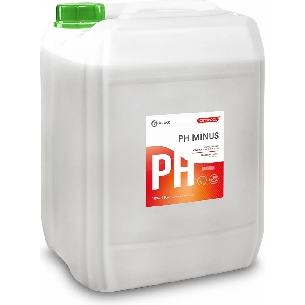 Средство для регулирования ph воды Grass CRYSPOOL pH minus 150010