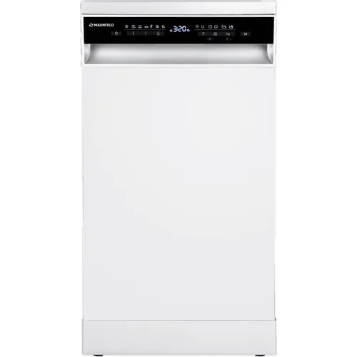 Посудомоечная машина MAUNFELD MWF45331W Inverter, узкая, напольная, 45см, белая