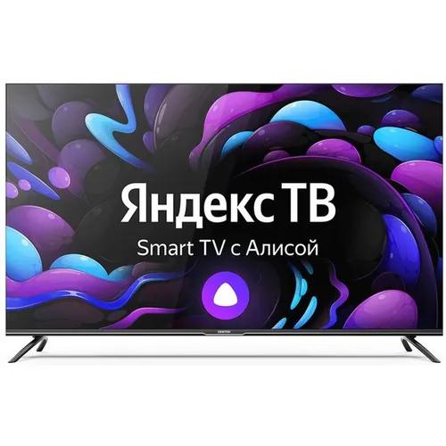 75" Телевизор CENTEK CT-8575 4K Ultra HD, СМАРТ ТВ, YaOS, черный