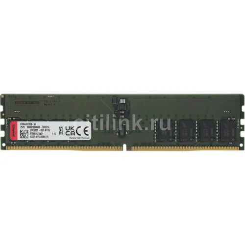 Оперативная память Kingston Valueram KVR64A52BD8-64 DDR5 - 1x 64ГБ 6400МГц, DIMM, Ret