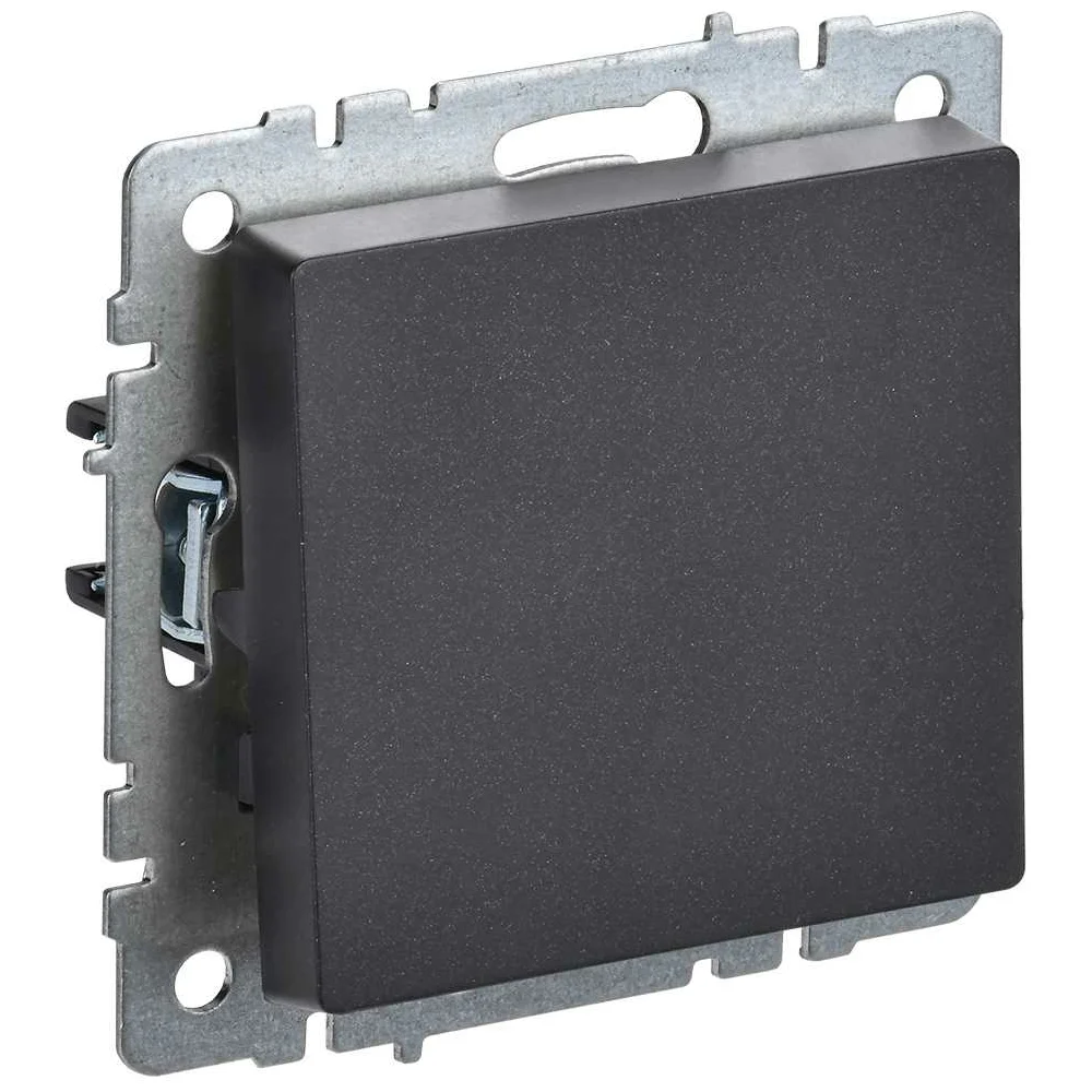 Проходной одноклавишный выключатель IEK Brite вс10-1-6-брч BR-V12-0-10-K02