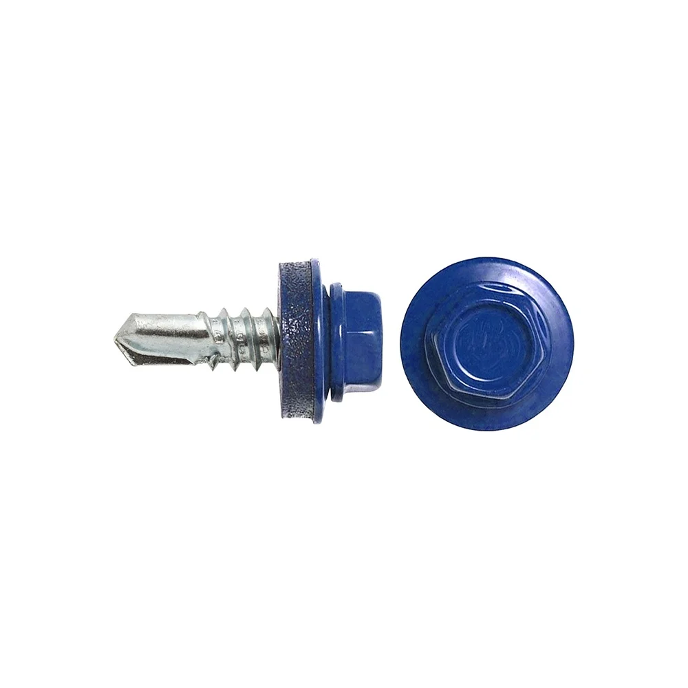 Кровельный саморез swfs 5.5х19 мм RAL-5002 3500 шт. тов-146101