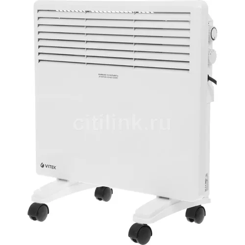 Конвектор Vitek VT-2183, 1000Вт, с терморегулятором