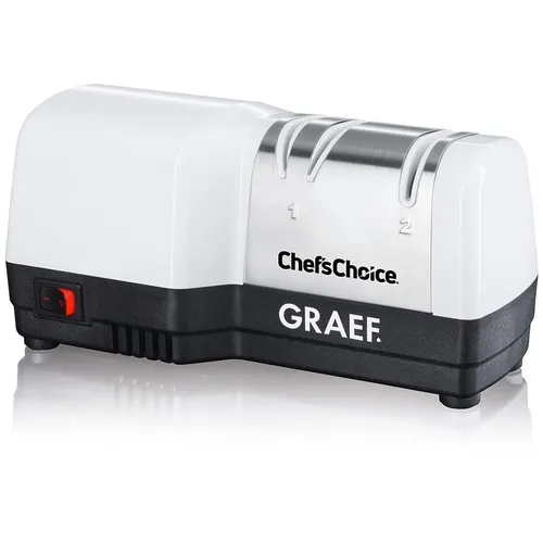 Точилка для ножей GRAEF CC80DE, электрическая, 45Вт, белый