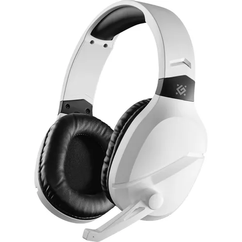 Гарнитура игровая Defender Phantom PRO, для компьютера/мобильных устройств, накладные, Bluetooth/радио, белый [64580]