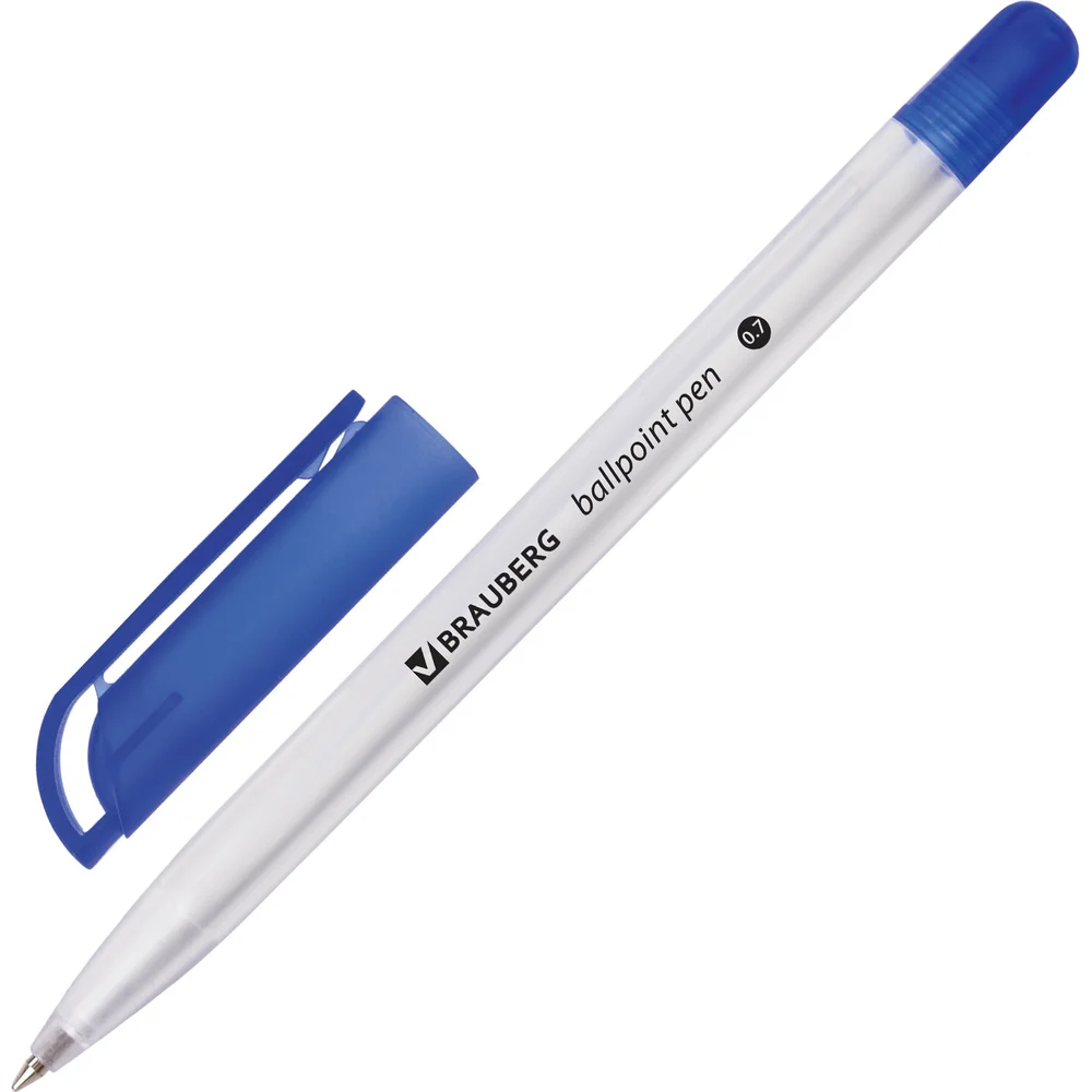Масляная ручка шариковая BRAUBERG Olive Pen 141476