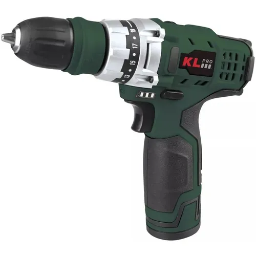Шуруповерт KLPRO KLNM1020S, 2Ач, с двумя аккумуляторами [13984]