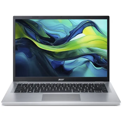 Ноутбук Acer Aspire Go AG14-21P-R4XC, 14", IPS, AMD Ryzen 3 7320U 2.4ГГц, 4-ядерный, 8ГБ LPDDR5, 256ГБ SSD, AMD Radeon 610M, без операционной системы, серебристый [_nx.kxdcd.008]