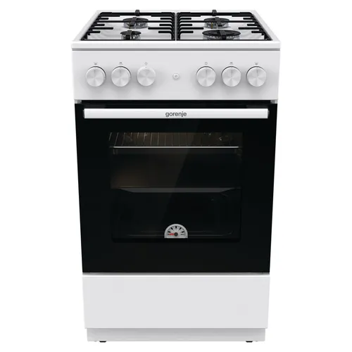 Газовая плита Gorenje GG5A12WH, газовая духовка, без крышки, сталь, белый