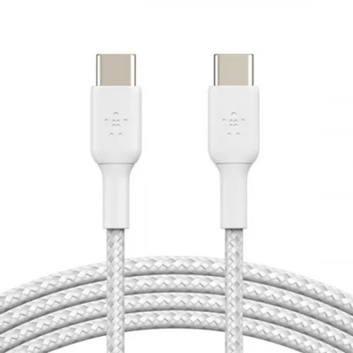 Кабель Belkin CAB004BT1MWH, USB Type-C (m) - USB Type-C (m), 1м, белый