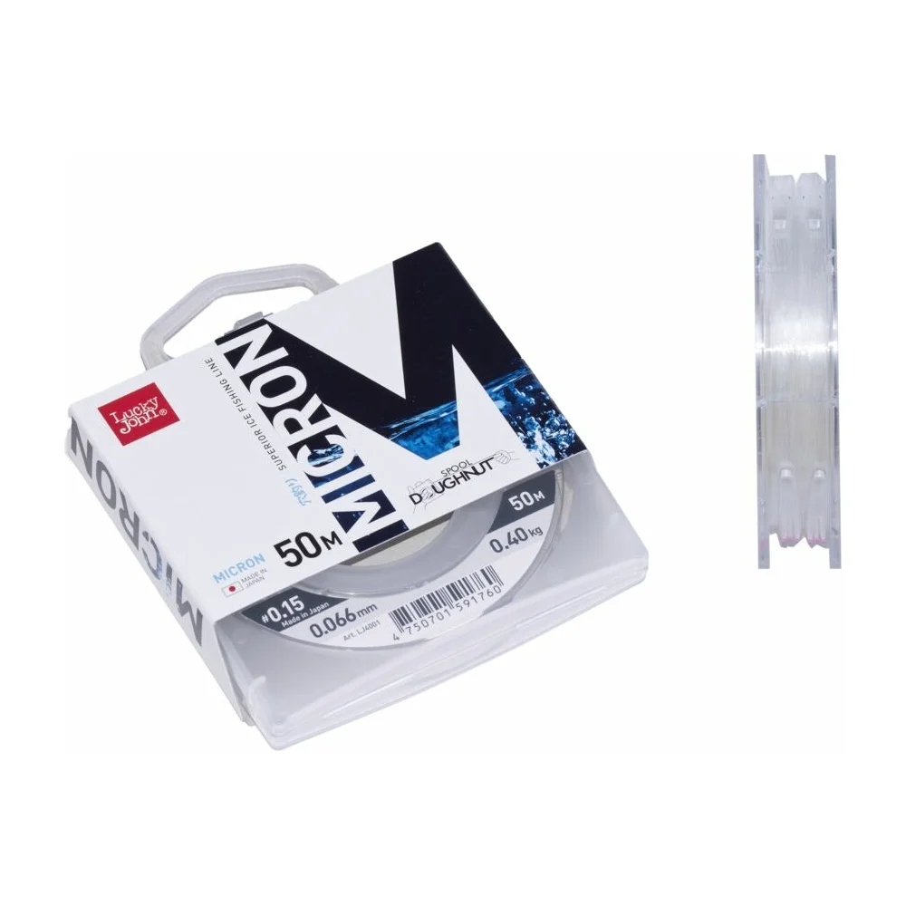 Зимняя монофильная леска Lucky John MICRON 050/006 LJ4001-006