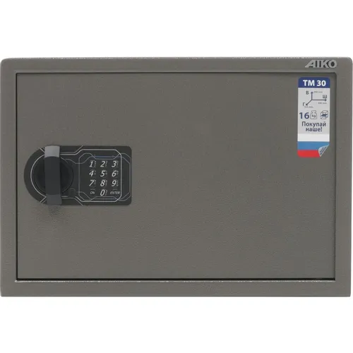 Сейф офисный AIKO TM 30 EL взломостойкий 300x440x355 мм электронный [s10399430441]