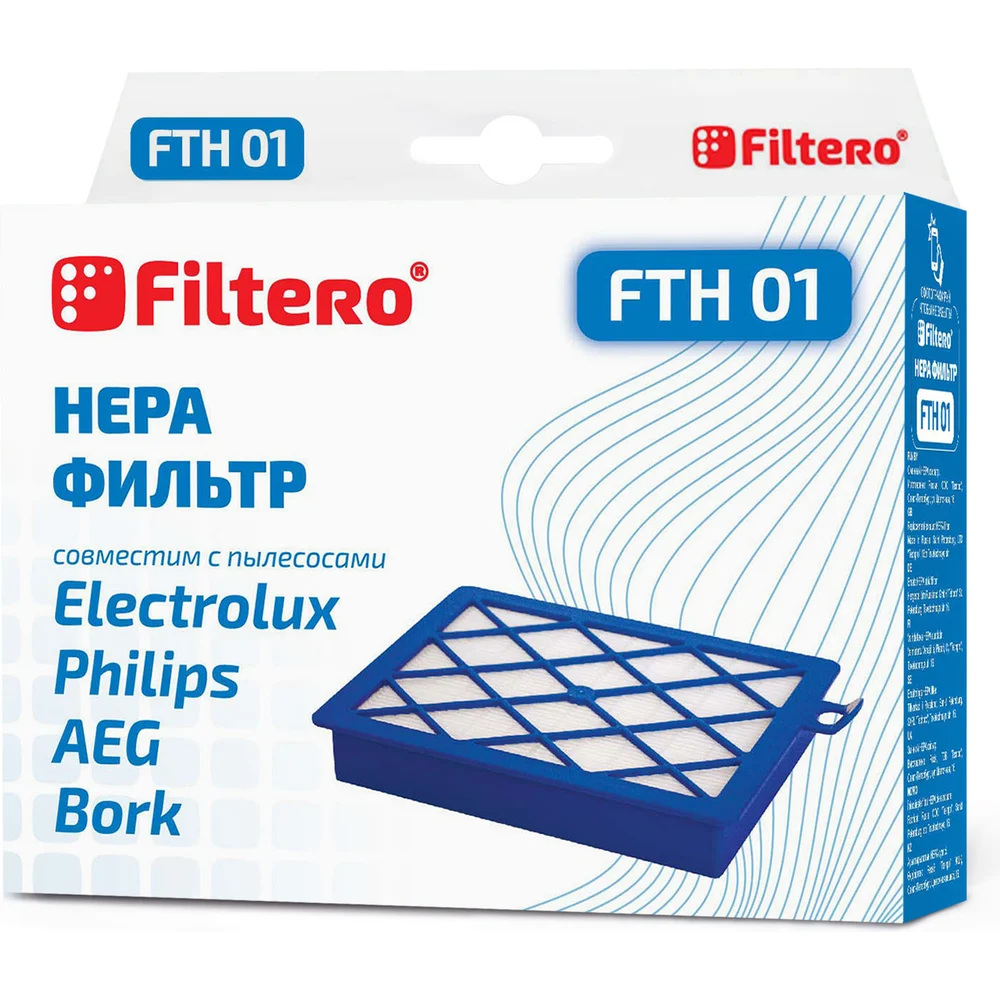 Фильтр для Electrolux, Philips FILTERO FTH 01 05290