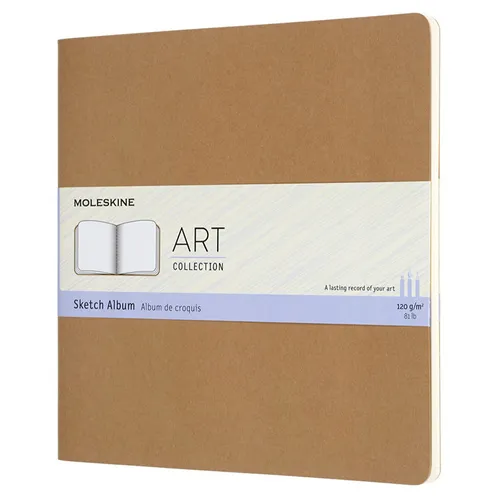 Блокнот Moleskine Art Cahier, 88стр, бежевый [artska5p3]