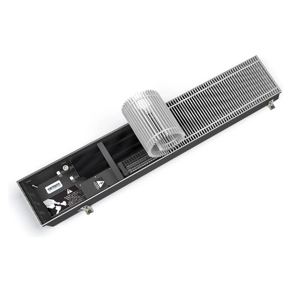 Встраиваемый в пол конвектор Varmann Qtherm Q230.110.2200 INOX L