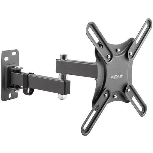 Кронштейн для телевизора Kromax CORBEL-5, 15-42", настенный, поворот и наклон, черный [90465]