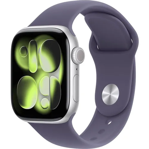 Смарт-часы Apple Watch Series 11 A3331, 42мм, фиолетовый/серебристый