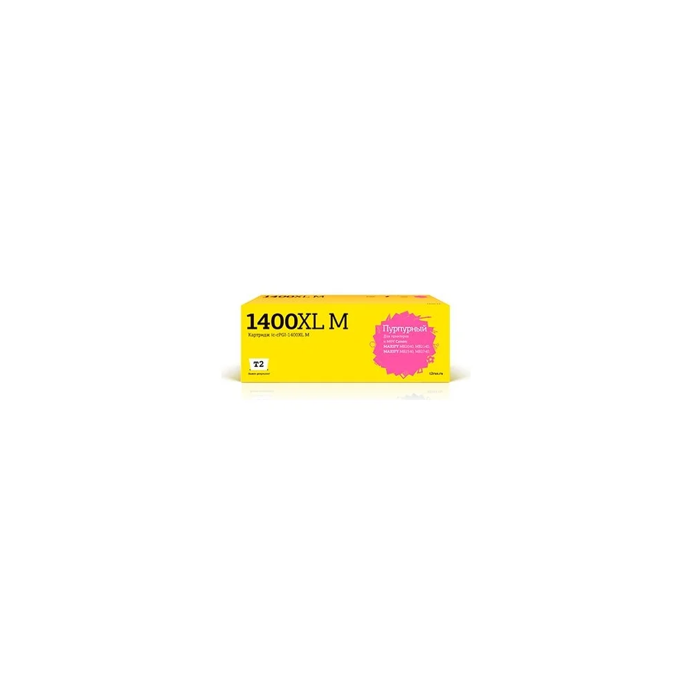 Картридж для Canon MAXIFY MB2040 MB2140 MB2340 MB2740 T2 IC-CPGI-1400XL M