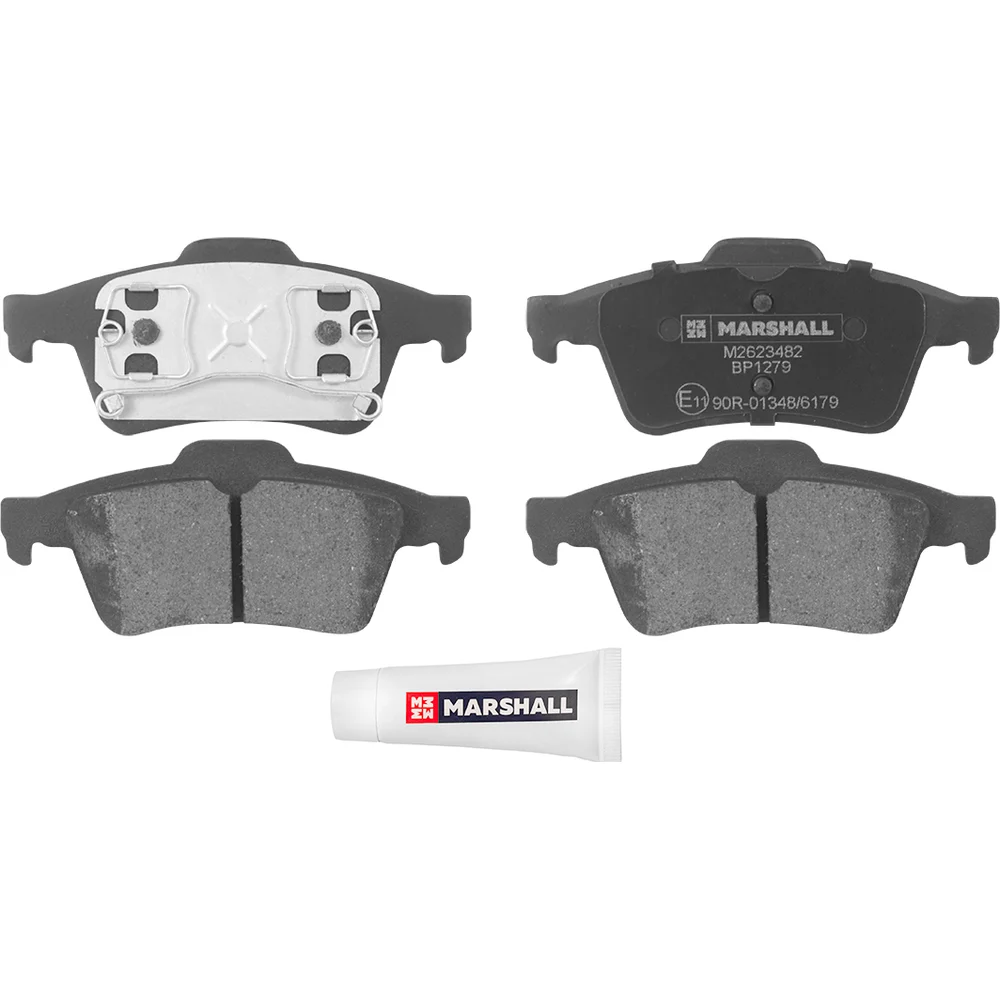 Дисковые задние тормозные колодки Nissan Primera III P12 02-, Renault Espace IV 02-, Laguna MARSHALL M2623482
