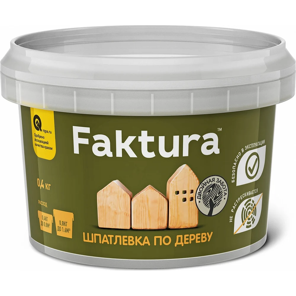 Акриловая шпатлевка по дереву FAKTURA О02556