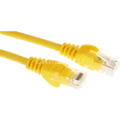 Патч-корд LanMaster вилка RJ-45, вилка RJ-45, кат.5E, LSZH, 2м, желтый [lan-pc45/u5e-2.0-yl]