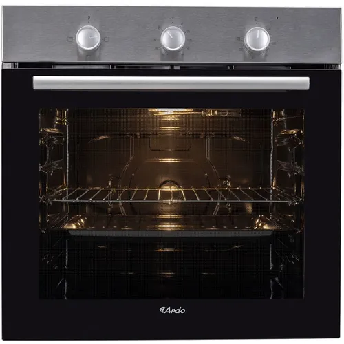 Духовой шкаф электрический Ardo BO13X22, 80л, дверца с 2 стеклами, серебристый