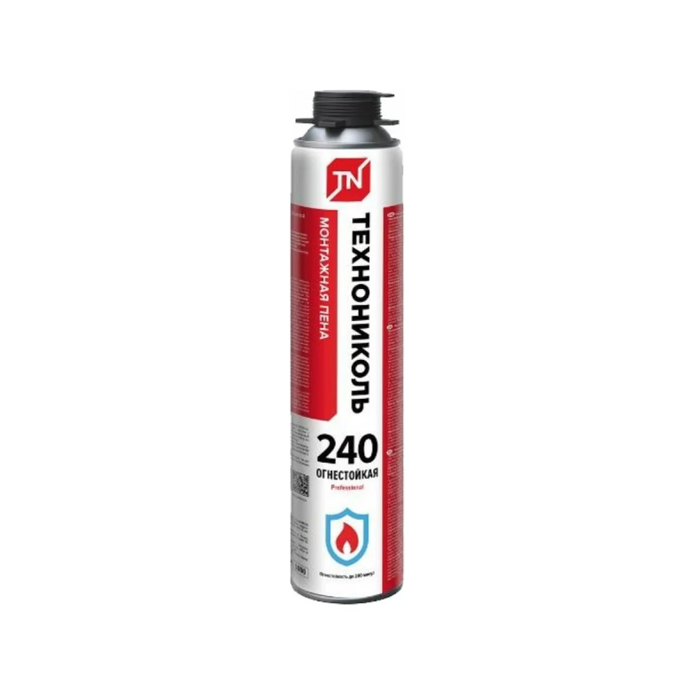 Огнестойкая монтажная пена Технониколь 240 PROFESSIONAL TN528380