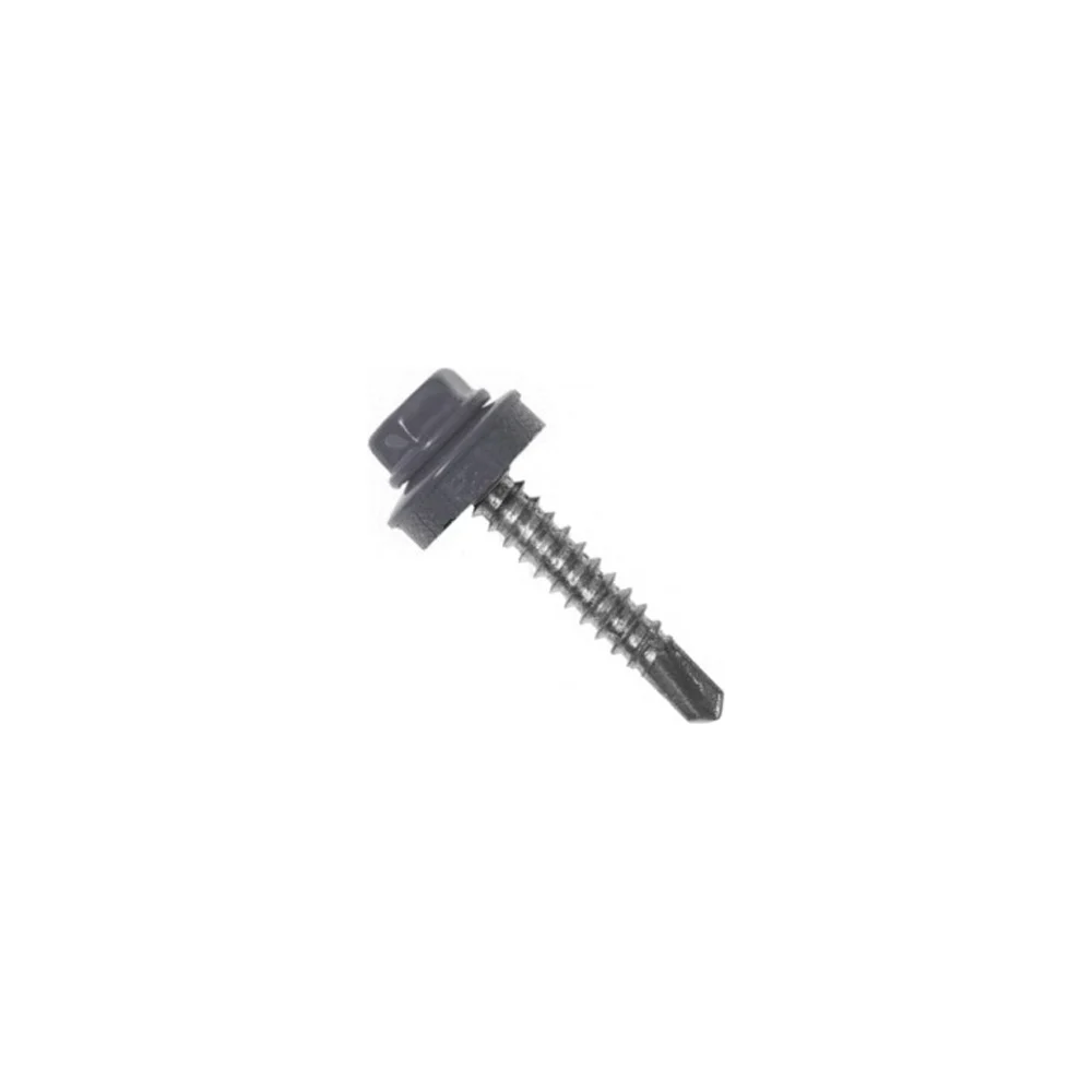 Кровельный саморез Kenner 4,8х35 RAL7004 серый (250 шт.) ск357004ф