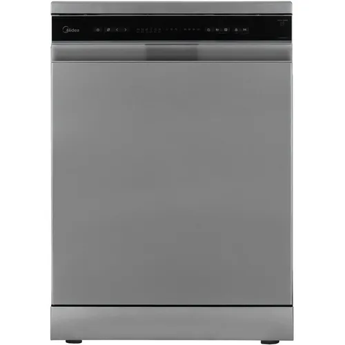 Посудомоечная машина Midea MFD60S050S, полноразмерная, напольная, 59.8см, загрузка 12 комплектов, серая