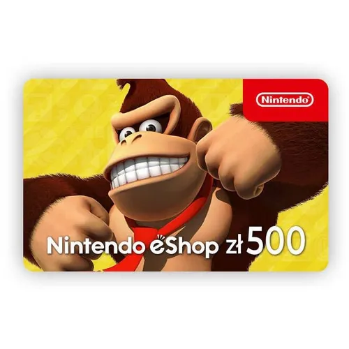Пополнение игровой валюты Nintendo eShop 500 zl Poland, регион: Польша