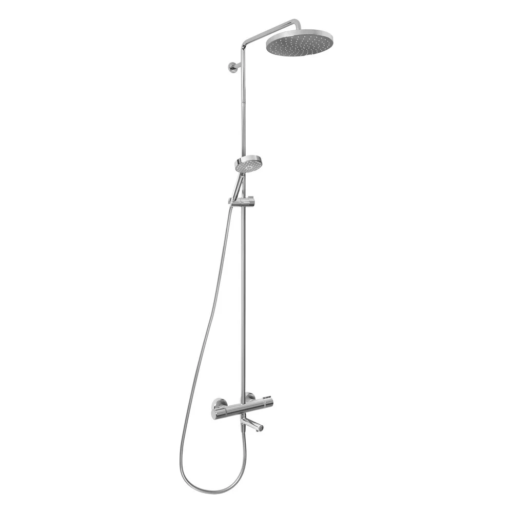 Термостатическая душевая колонна Jacob Delafon ATOM E26237-CP 00000114650
