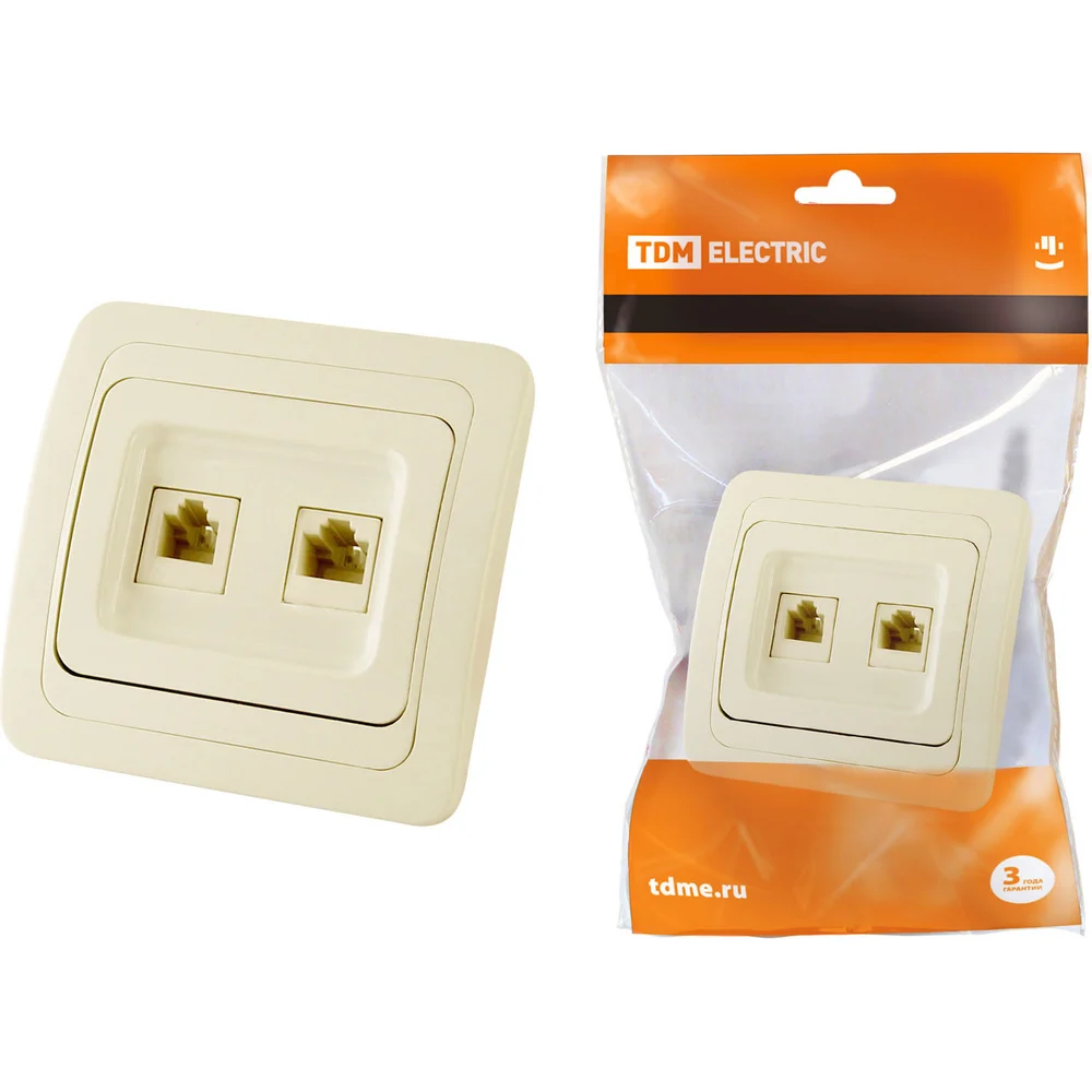 Розетка TDM ELECTRIC Валдай SQ1804-0115