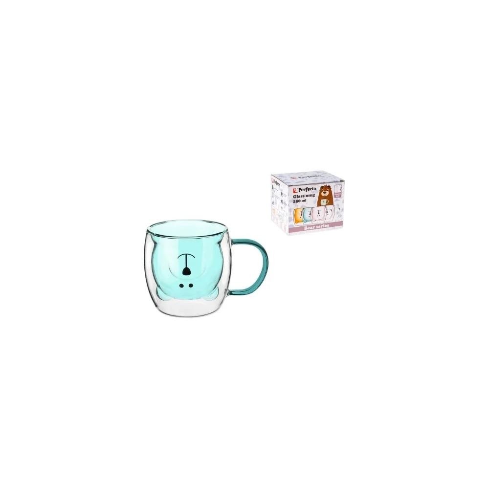 Стеклянная кружка PERFECTO LINEA Bear 30-125202