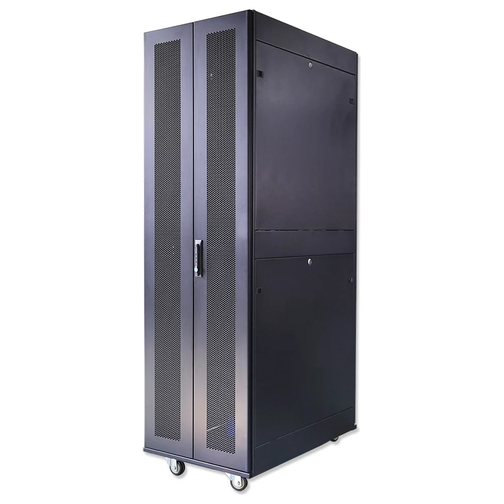 Серверный телекоммуникационный напольный шкаф Cabeus ND-SC-42U80/120-BK