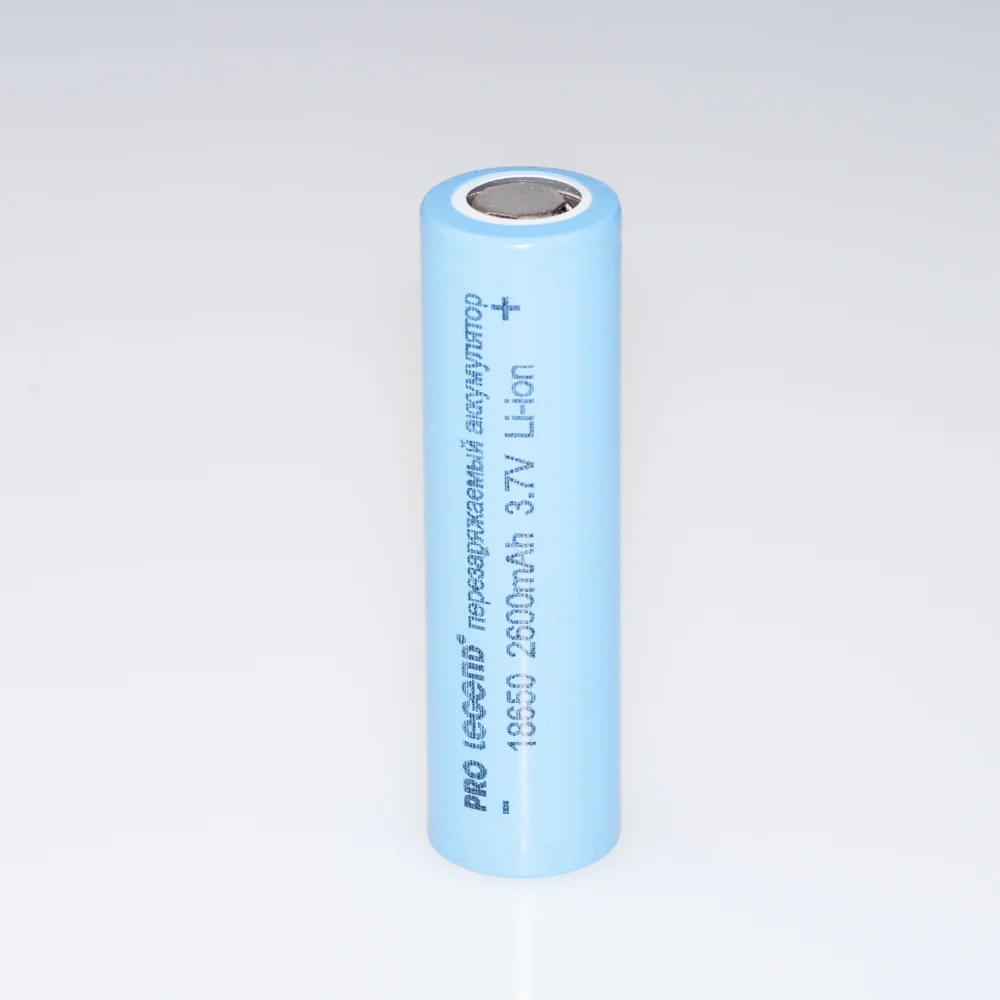 Аккумулятор Pro Legend Li 18650, 2600 mAh, 3,7V, без защиты, плоский плюс PL6211