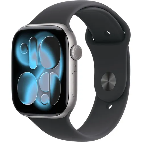 Смарт-часы Apple Watch Series 11 A3331, 42мм, черный/серый космос